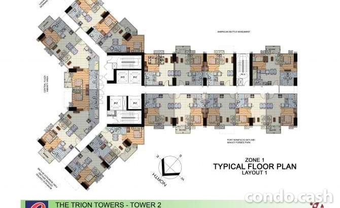 3Bedroom Trion Tower